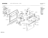 Схема №1 SN7500 с изображением Панель для посудомойки Siemens 00112817