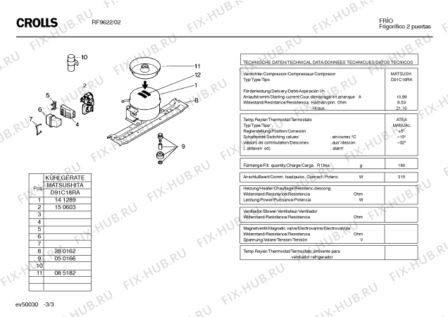 Схема №1 RF9622 с изображением Внешняя дверь для холодильника Bosch 00206488