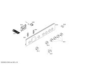 Схема №2 HSV745055S с изображением Ручка выбора температуры для духового шкафа Bosch 00606217