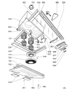 Схема №1 AKR 630 HV с изображением Панель управления для вентиляции Whirlpool 481945299369