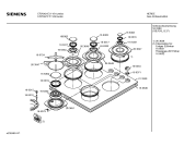 Схема №2 ER70421EU с изображением Варочная панель для плиты (духовки) Siemens 00213359