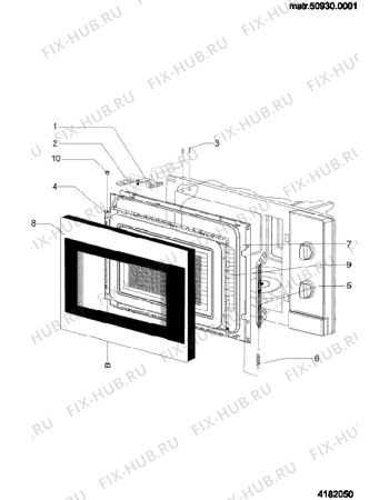 Схема №3 MWH121T (F034828) с изображением Наставление для свч печи Indesit C00221919