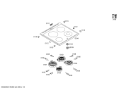 Схема №2 PHTB555225 с изображением Стеклокерамика для духового шкафа Bosch 00249697