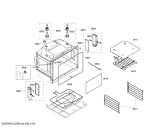 Схема №3 HBL3550UC с изображением Кабель для плиты (духовки) Bosch 00608283