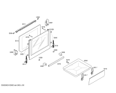 Схема №3 HGV745323Y с изображением Фронтальное стекло для плиты (духовки) Bosch 00710409