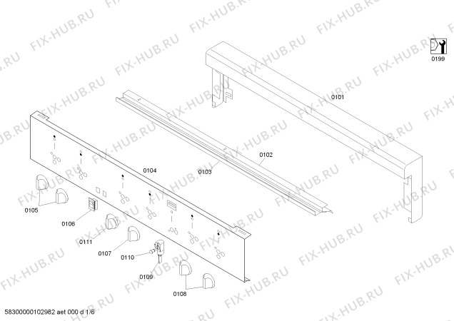 Схема №2 PRG364GLUS с изображением Распределитель для духового шкафа Bosch 00487212