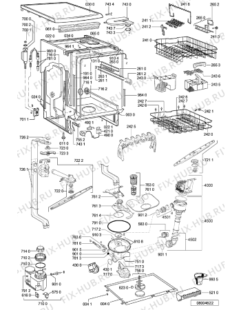 Схема №2 GSFP 2159/1 WS с изображением Микромодуль для посудомоечной машины Whirlpool 481221470013