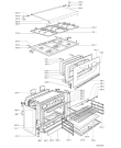 Схема №1 ACM 307 WH с изображением Рассекатель для плиты (духовки) Whirlpool 481236078038