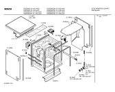 Схема №1 SHU5612SK с изображением Передняя панель для посудомойки Bosch 00299036