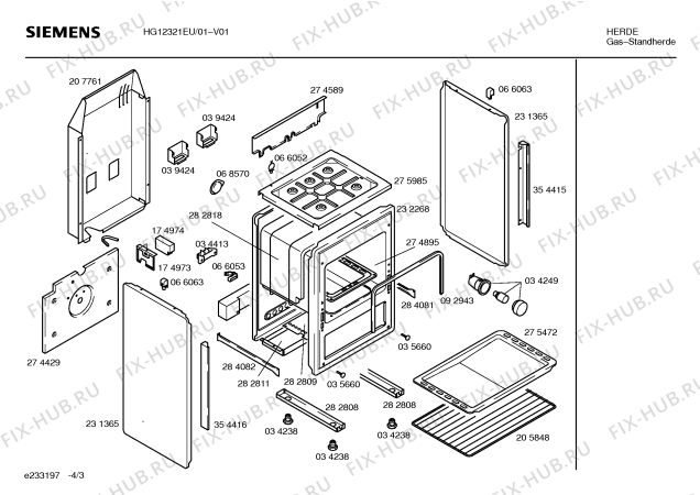 Схема №1 HM12520EU с изображением Инструкция по эксплуатации для духового шкафа Siemens 00525283