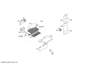 Схема №1 KGN36S60 с изображением Дверь морозильной камеры для холодильника Bosch 00681618