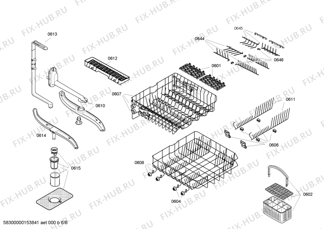 Схема №1 SE24E260TR с изображением Панель управления для посудомоечной машины Siemens 00675861