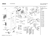 Схема №1 KSU49630NE с изображением Дверь для холодильной камеры Bosch 00241860