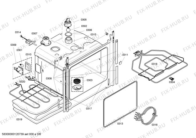 Схема №1 HBN33L550C с изображением Фронтальное стекло для духового шкафа Bosch 00472822