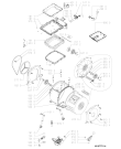 Схема №1 AWE 9880 с изображением Декоративная панель для стиралки Whirlpool 481010731658