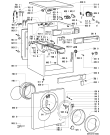 Схема №1 AWM 373 с изображением Ручка (крючок) люка для стиральной машины Whirlpool 481949878381