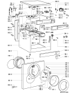 Схема №1 AWM 373 с изображением Клавиша для стиральной машины Whirlpool 481941258737