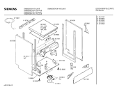 Схема №1 SN28250 с изображением Панель для посудомойки Siemens 00287524