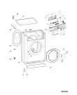 Схема №1 ARUSL85CISARCADIA (F059736) с изображением Пластина для стиралки Indesit C00504171