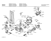 Схема №3 SGI4364 с изображением Инструкция по эксплуатации для электропосудомоечной машины Bosch 00581266