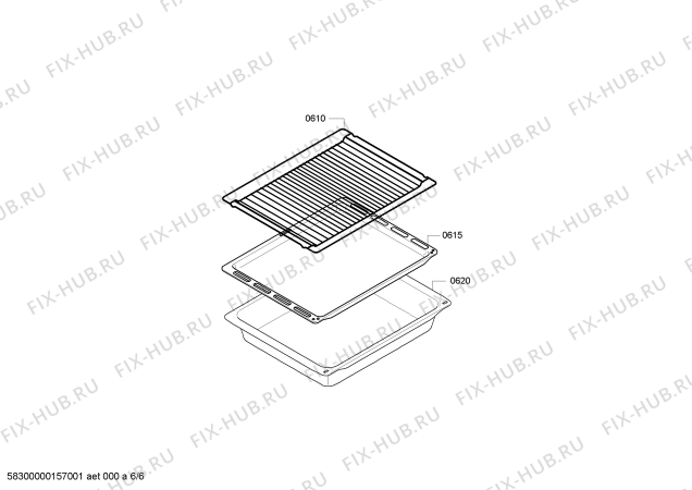 Схема №2 P1HEC99851 с изображением Фронтальное стекло для плиты (духовки) Bosch 00684963