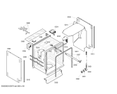 Схема №2 SE35T550SK с изображением Передняя панель для посудомоечной машины Siemens 00442426