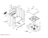 Схема №2 FRM4800W с изображением Панель управления для электропечи Bosch 00662880