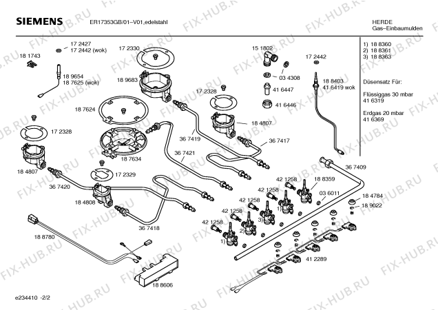 Взрыв-схема плиты (духовки) Siemens ER17353GB Siemens - Схема узла 02