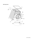 Схема №2 AWG/B M7080S с изображением Уплотнитель (прокладка) для стиралки Whirlpool 482000015856