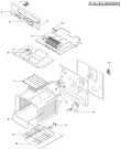 Схема №1 FE4253FBM (F017641) с изображением Панель для духового шкафа Indesit C00137806