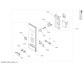 Схема №1 JM26AA52 с изображением Панель управления для микроволновки Bosch 11002316