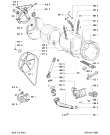 Схема №1 WA KO 1300/WS-D с изображением Микропереключатель для стиральной машины Whirlpool 481228218479