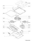 Схема №1 AKT863BA (F091966) с изображением Руководство для плиты (духовки) Indesit C00368986