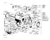Схема №1 CV0580 CV 0580 с изображением Шланг для стиралки Bosch 00104680