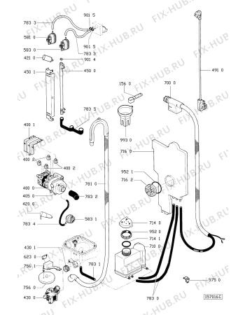 Схема №1 ADP 925/2 WH с изображением Держатель для посудомоечной машины Whirlpool 481990501308