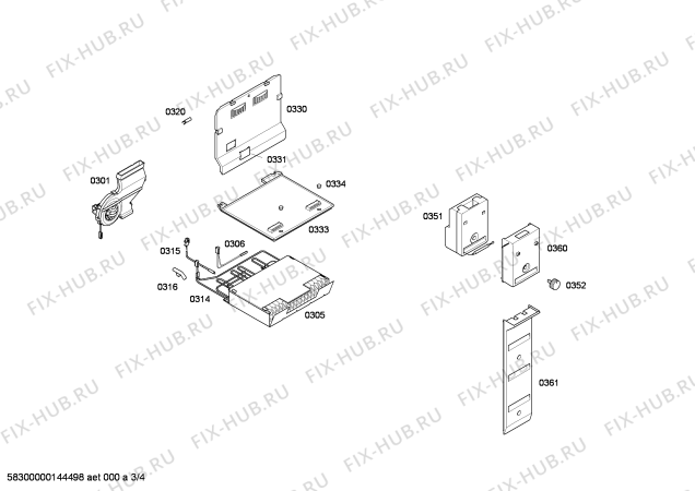 Схема №2 3FFL3455 с изображением Дверь для холодильника Bosch 00248670