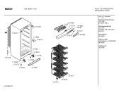 Схема №1 GSL1890 с изображением Ручка двери для холодильника Bosch 00268461