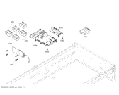 Схема №5 PRD484ECG с изображением Панель управления для плиты (духовки) Bosch 00246023