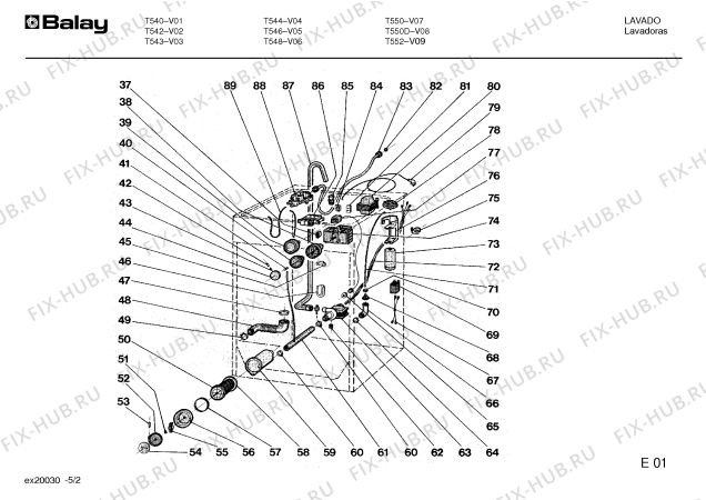 Схема №1 T546 с изображением Нагревательный элемент для стиральной машины Bosch 00090709