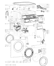 Схема №1 FL 5065/A с изображением Обшивка для стиральной машины Whirlpool 481245214694
