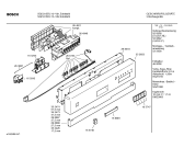 Схема №2 SGI5315EU с изображением Передняя панель для посудомоечной машины Bosch 00352653