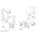 Схема №2 SMU53N55EU Active Water Eco с изображением Передняя панель для посудомоечной машины Bosch 00709851