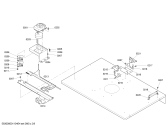 Схема №5 HBN756AUC с изображением Крышка для холодильной камеры Bosch 00240868