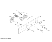 Схема №1 B14M42N0S с изображением Панель управления для плиты (духовки) Bosch 00704929