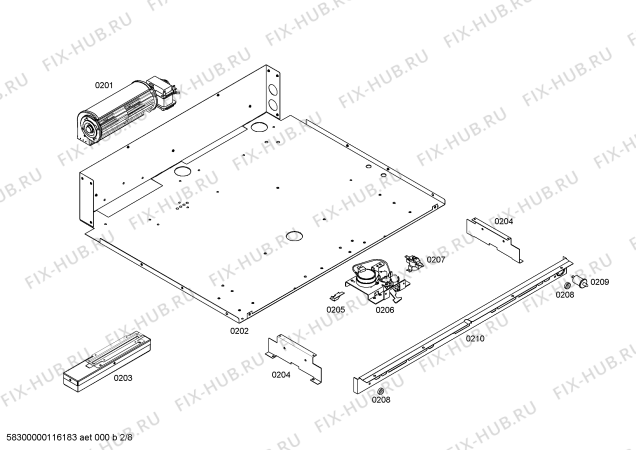 Схема №1 C302BS с изображением Плата для плиты (духовки) Bosch 00473699