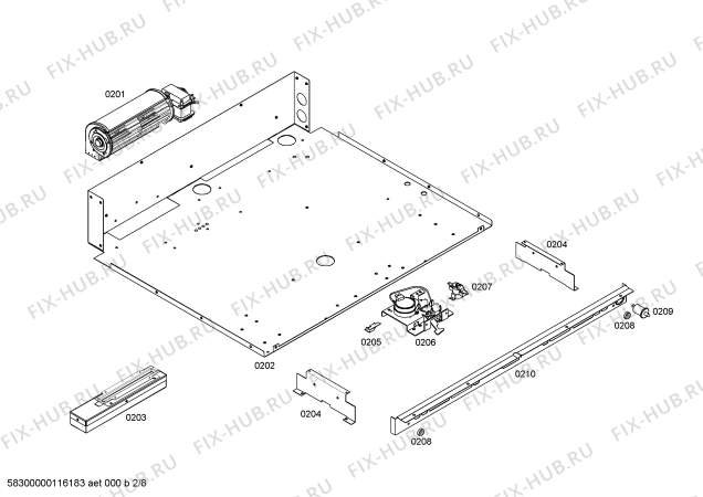 Схема №1 C302BS с изображением Плата для плиты (духовки) Bosch 00144101