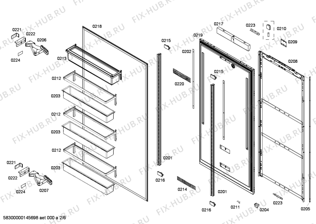 Схема №3 CIR30MIIR7 с изображением Вентиляционная решетка для холодильника Bosch 00670986