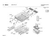 Схема №3 SMS4031FF SMS4031 с изображением Передняя панель для электропосудомоечной машины Bosch 00272223