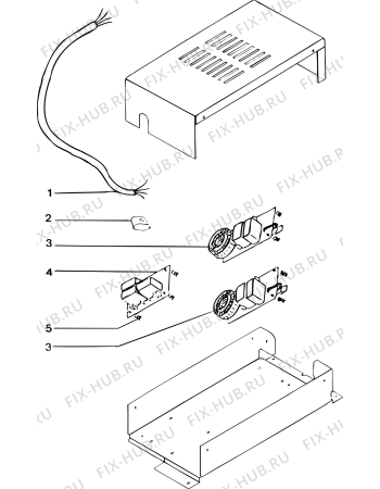 Взрыв-схема плиты (духовки) SCHOLTES TSN560WH (F010003) - Схема узла