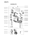 Схема №2 EA8025S2/700 с изображением Корпусная деталь для электрокофемашины Krups MS-5883894